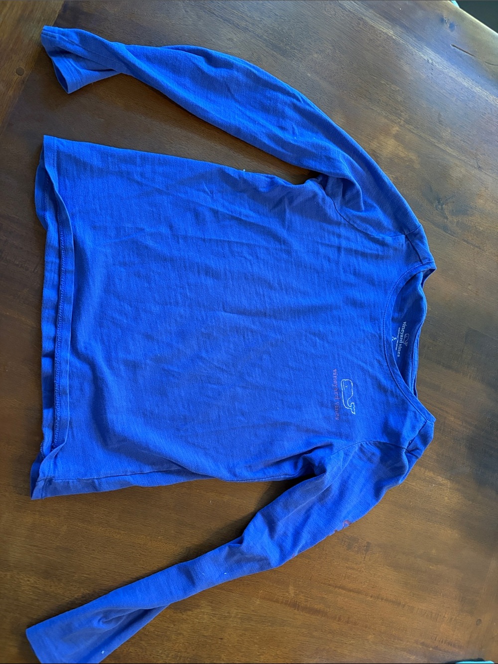 Vineyard Vines Royal Blue Long-Sleeve Men’s Tee